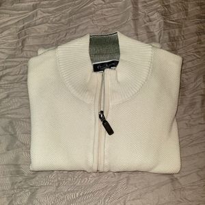 Cream Pullover Sweater, Medium